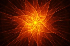 abstract-fire-flower
