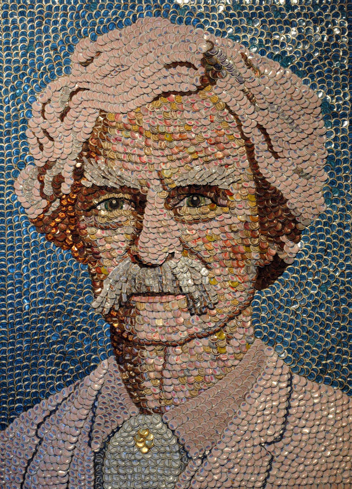 mark-twain-bottle-cap-portrait 